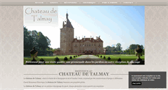 Desktop Screenshot of chateau-talmay.com